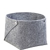 Органайзер для хранения складной на кнопках "Короб "SILVER", светло-серый, 30х30х25см, 20л 