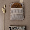 Мочалка "Карман" для мыла "РАМИ/Air-Mesh", крапива, 13х9см
